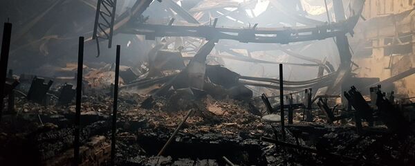 Filarmonica Națională, după incendiu  - Sputnik Moldova