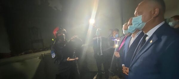 Dodon și Ceban, la Filarmonică după incendiu  - Sputnik Moldova