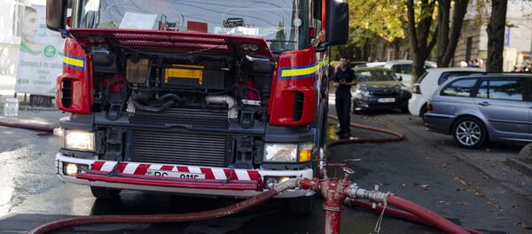 Пожар в здании Филармонии - Sputnik Молдова