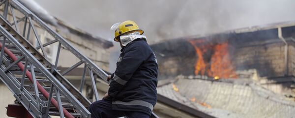 Пожар в здании Филармонии - Sputnik Moldova