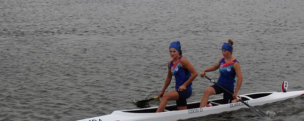 O nouă medalie la Cupa Mondială de caiac-canoe de la Szeget: Duetul Daniela Cociu și Maria Olărașu au cucerit argintul pe distanța 500 metri, cu rezultatul 2:01.19. - Sputnik Moldova