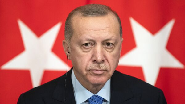 Президент Турции Р. Эрдоганом - Sputnik Moldova