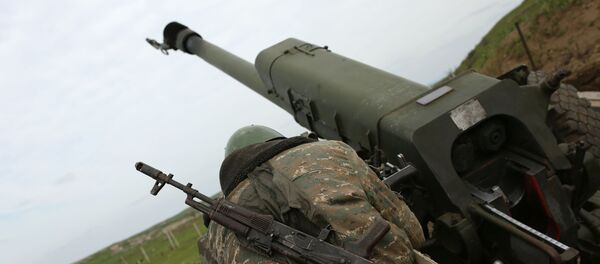 Ситуация в районе села Мадагис в зоне карабахского конфликта - Sputnik Moldova