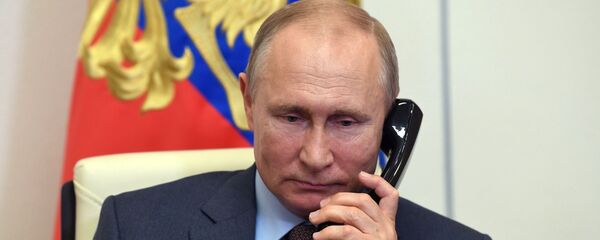 Президент РФ В. Путин провел встречу с премьер-министром РФ М. Мишустиным - Sputnik Молдова