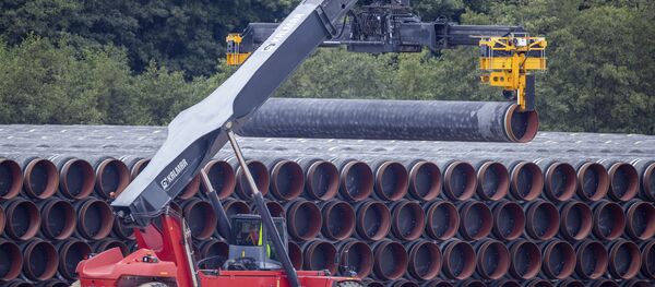 Строительство газопровода Северный поток-2, остров Рюген, Германия Строительство газопровода Северный поток-2, остров Рюген, Германия - Sputnik Молдова