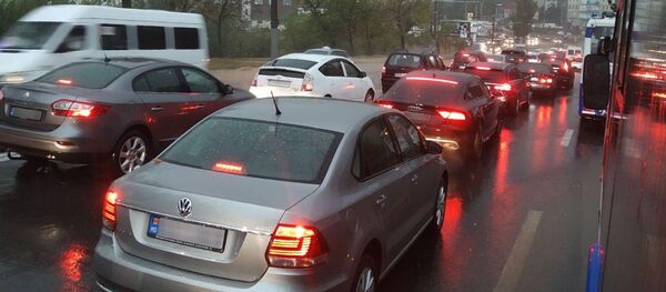 Ливень в Кишиневе - Sputnik Moldova