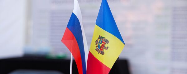 Флаг Россия Молдова - Sputnik Молдова