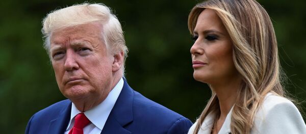 Donald și Melania Trump - Sputnik Moldova-România