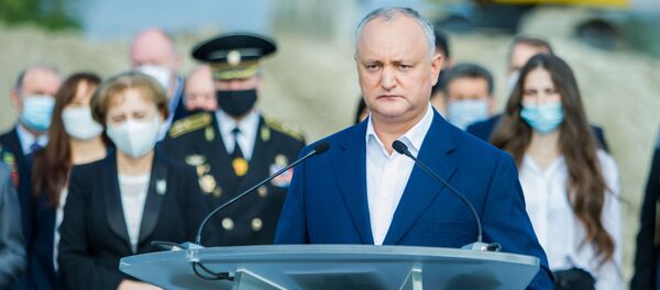 Презентация предвыборной платформы независимого кандидата на пост президента Игоря Додона  - Sputnik Moldova