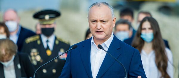 Презентация предвыборной платформы независимого кандидата на пост президента Игоря Додона  - Sputnik Молдова