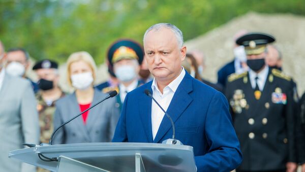 Презентация предвыборной платформы независимого кандидата на пост президента Игоря Додона  - Sputnik Молдова