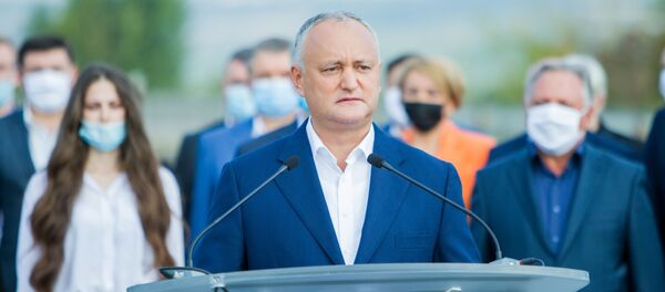 Презентация предвыборной платформы независимого кандидата на пост президента Игоря Додона Презентация предвыборной платформы независимого кандидата на пост президента Игоря Додона - Sputnik Молдова