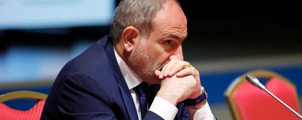 Премьер-министр Армении Никол Пашинян Премьер-министр Армении Никол Пашинян - Sputnik Молдова