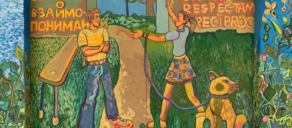 Рисунки, которые меняют мир. Художник преображает Кишинев  - Sputnik Молдова