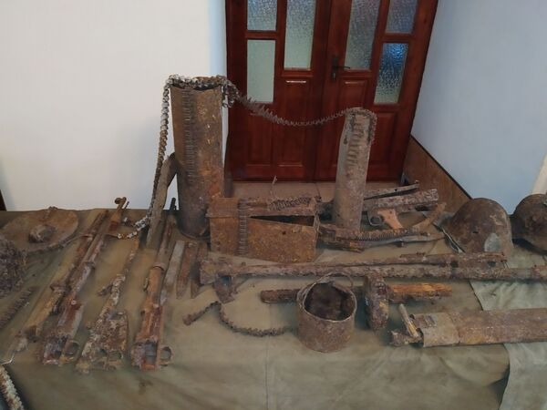 Фото - Находки поисковых отрядов передали в главный военный музей Молдовы - Sputnik Молдова