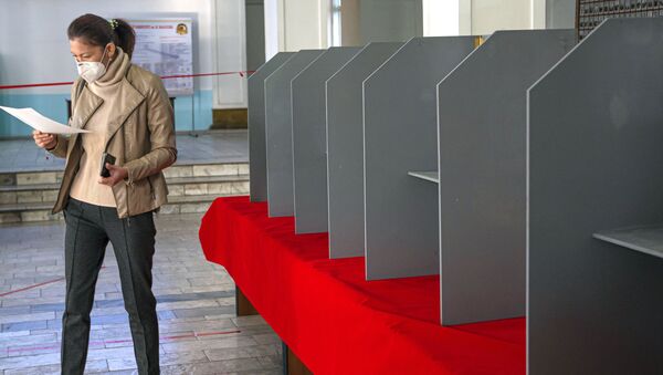 Парламентские выборы в Кыргызстане - Sputnik Moldova
