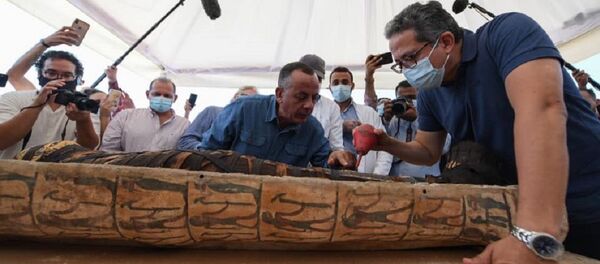 Descoperire arheologică în Egipt: 59 de sarcofage vechi de 2500 de ani - Sputnik Moldova