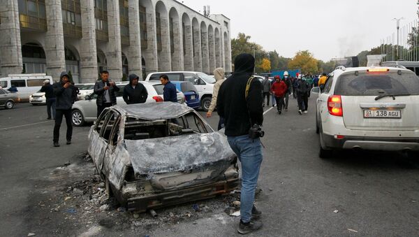 Proteste la Bișkek - Sputnik Moldova