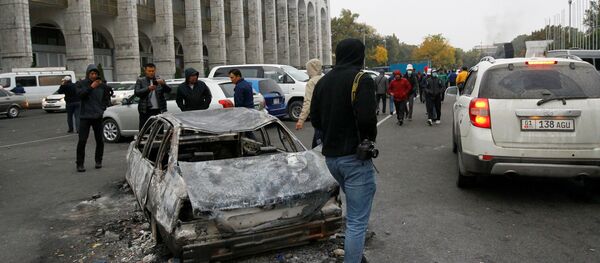 Proteste la Bișkek - Sputnik Moldova
