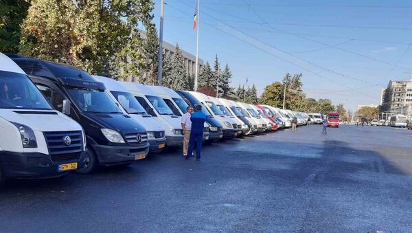 Protestul transportatorilor auto - Sputnik Moldova