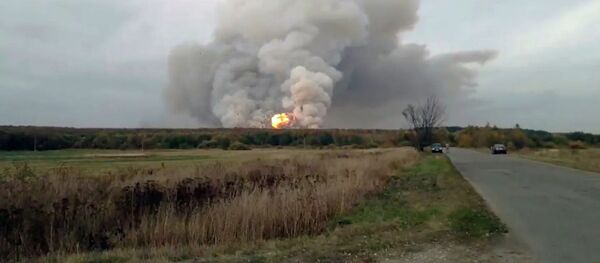 Взрывы на артиллерийском складе под Рязанью - Sputnik Молдова