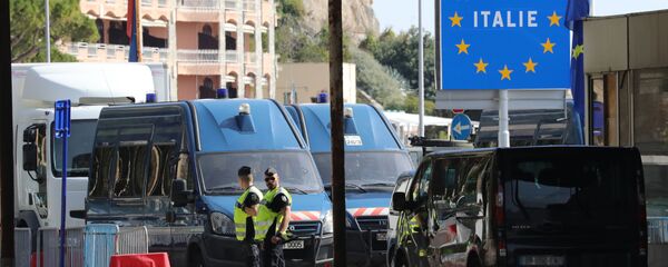 Control la frontiera Italiei - Sputnik Moldova-România