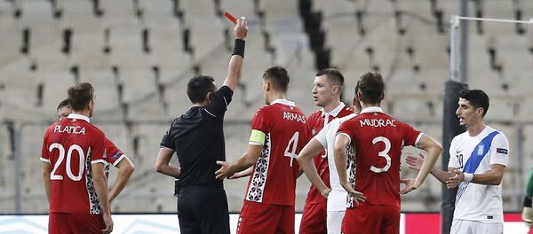 Meciul de fotbal Grecia - Moldova - Sputnik Moldova-România