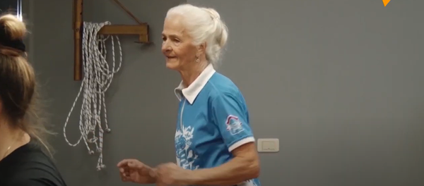 Фитнес-леди из Челябинска: залог здоровья на пенсии Фитнес-леди из Челябинска: залог здоровья на пенсии - Sputnik Молдова