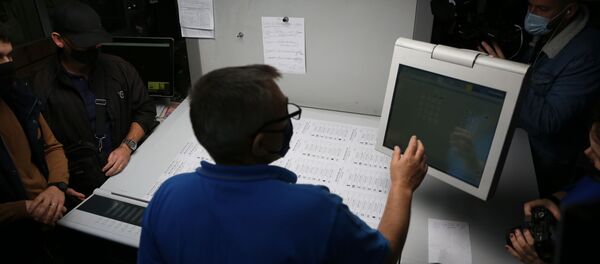 Бюллетень для голосования на президентских выборах - Sputnik Молдова