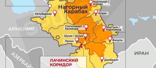 Семь районов вокруг Карабаха и казанская формула. Семь районов вокруг Карабаха и казанская формула. - Sputnik Молдова