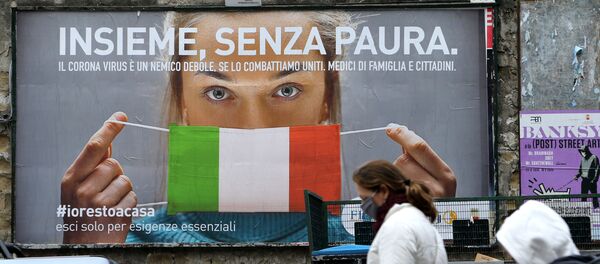 Coronavirus în Italia Coronavirus în Italia - Sputnik Moldova-România