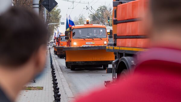 Cele cinci autospeciale donate de Moscova au fost scoase pe străzile Chișinăului  - Sputnik Moldova