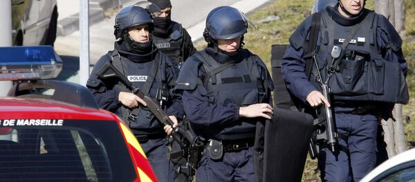 Police officers at  Marseille, southern France - Sputnik Moldova
