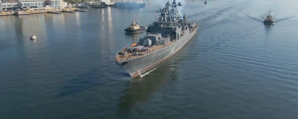 Фрегат Маршал Шапошников вышел из Владивостока на ходовые испытания после модернизации Фрегат Маршал Шапошников вышел из Владивостока на ходовые испытания после модернизации - Sputnik Молдова