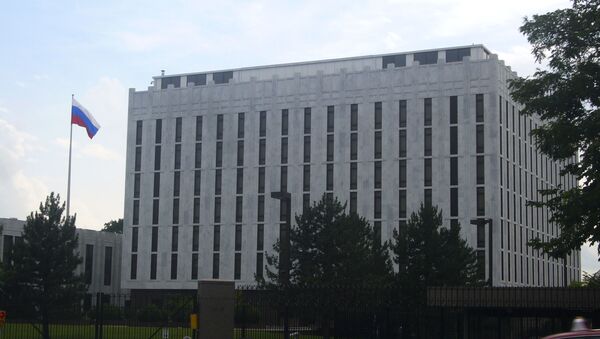 Здание Российского посольства в Вашингтоне - Sputnik Молдова