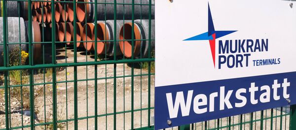 Судно-трубоукладчик Академик Черский - Sputnik Молдова