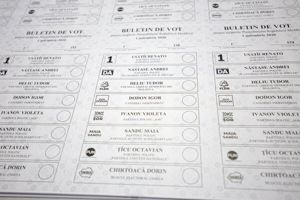 В печать поступила партия бюллетеней для голосования на президентских выборах. - Sputnik Молдова