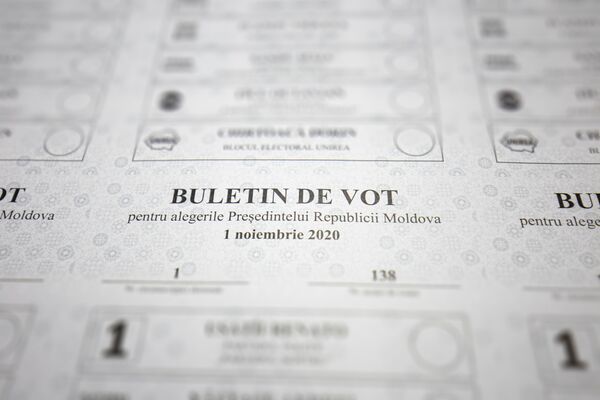 În total vor fi tipărite 2.934.017 de buletine de vot - Sputnik Moldova