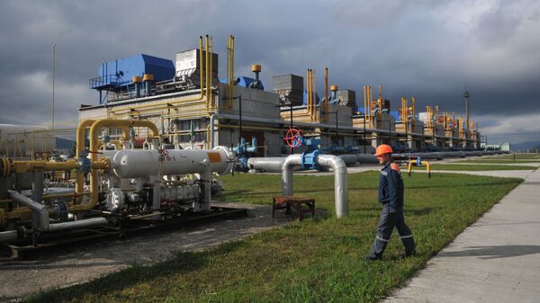 Высокогорная газокомпрессорная станция Воловец в Закарпатской области - Sputnik Молдова