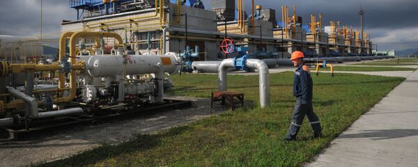 Высокогорная газокомпрессорная станция Воловец в Закарпатской области - Sputnik Молдова