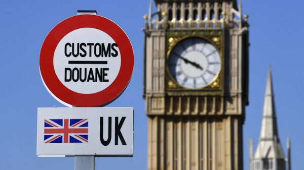 UK, Big Ben, London, UK flag, customs - Sputnik Moldova-România
