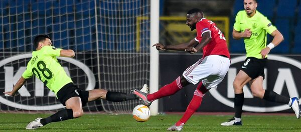 Meciul de fotbal CSKA Sofia - CFR Cluj - Sputnik Moldova-România