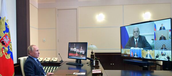 Президент РФ В. Путин провел совещание по экономическим вопросам - Sputnik Молдова