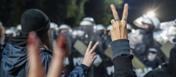 Протесты из-за запрета на аборты в Польше Протесты из-за запрета на аборты в Польше - Sputnik Молдова