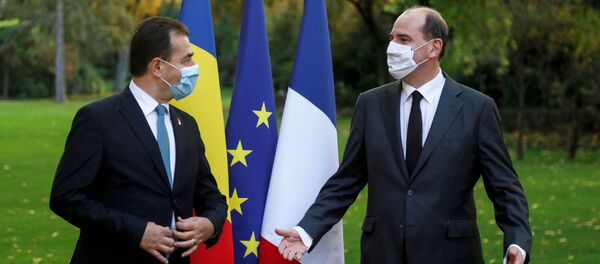 Ludovic Orban și Jean Castex, Franța Ludovic Orban și Jean Castex, Franța - Sputnik Moldova-România