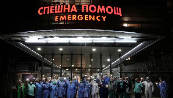 Personal medical la spitalul d eurgență din Sofia, Bulgaria - Sputnik Moldova-România
