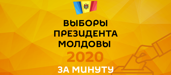 Предстоящие выборы президента Молдовы-2020 – все самое важное расскажем за одну минуту Предстоящие выборы президента Молдовы-2020 – все самое важное расскажем за одну минуту - Sputnik Молдова