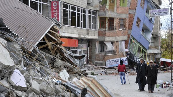 Последствия землетрясения в Турции - Sputnik Moldova-România