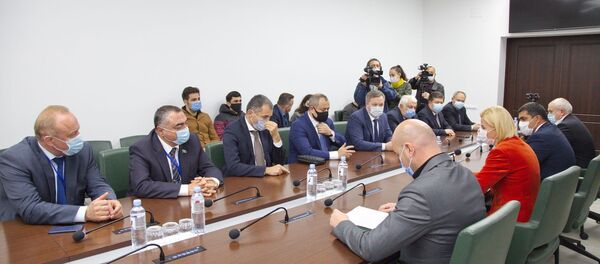 расширенная встреча наблюдателей и руководства Гагаузии - Sputnik Moldova