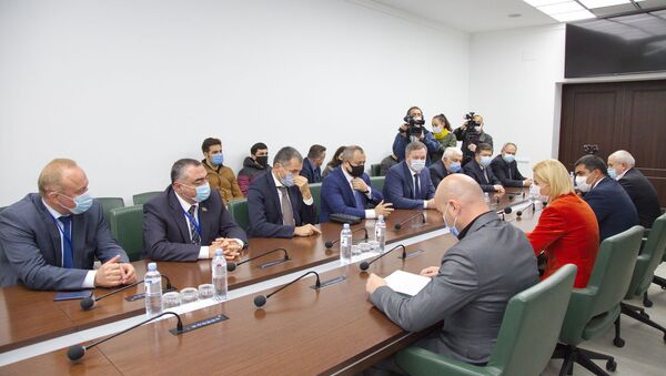 расширенная встреча наблюдателей и руководства Гагаузии - Sputnik Moldova